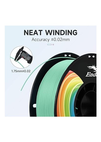 Pla Plus (Pla+) Filament 1,75 mm Yeşim Yeşili 3D Yazıcı Filamenti, Yükseltilmiş Sertlik Boyutsal Doğruluk +/- 0,02 Mm, 1 kg (2,2 Lb) Makara Ender Pla + Filament Çoğu Fdm 3D Yazıcı Için fiyatları