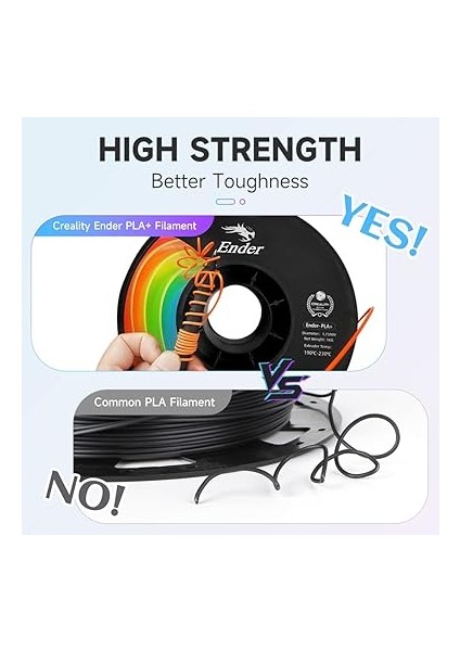 Pla Plus (Pla+) Filament 1,75 mm Yeşim Yeşili 3D Yazıcı Filamenti, Yükseltilmiş Sertlik Boyutsal Doğruluk +/- 0,02 Mm, 1 kg (2,2 Lb) Makara Ender Pla + Filament Çoğu Fdm 3D Yazıcı Için fırsatları