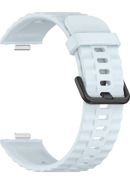 Huawei Fit4 Pro /fit4 / Fit3 Official Siyah Tokalı Silikon Kordon