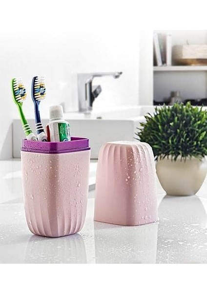 Deconox Seyahat Tipi Çok Amaçlı Organizer Diş Macunu, Diş Fırçalık ve Kalemlik [asorti] - Pratik ve Kompakt: Seyahat Tipi Çok Amaçlı Organizer