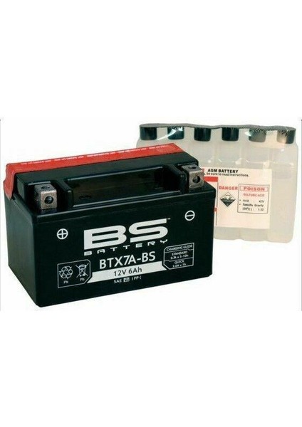 Bs BTX7A-BS 2019-2024 Sym Jet 14 200I Abs Uyumlu Akü Sulu Akü fiyatları