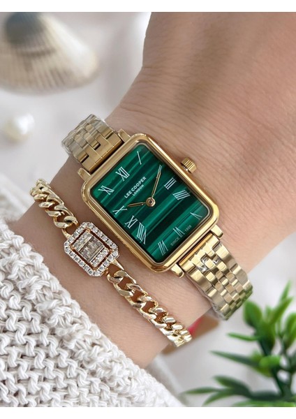 Çelik Kordonlu 3 Atm Suya Dayanıklı Kadın Kol Saati VS.BLKT.0647