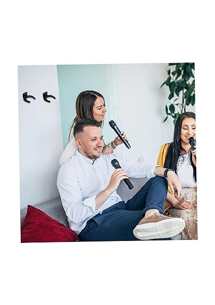 4 Set Mikrofon Duvar Tutucu Davul Mikrofon Tutucu Karaoke Mikrofon Duvar Askı Aparatı Kablosuz Mikrofon Aksesuarları Kablosuz Mikrofon Için Mikrofon Tutucu Mikrofon Halkası I fırsatları