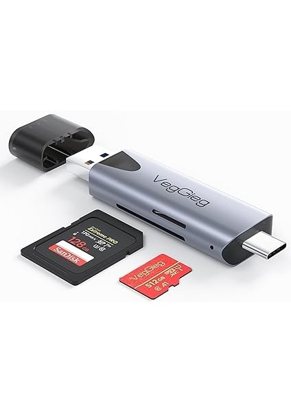 Type-C ve USB 3.0 Sd-Microsd Tf Kart Okuyucu fırsatları
