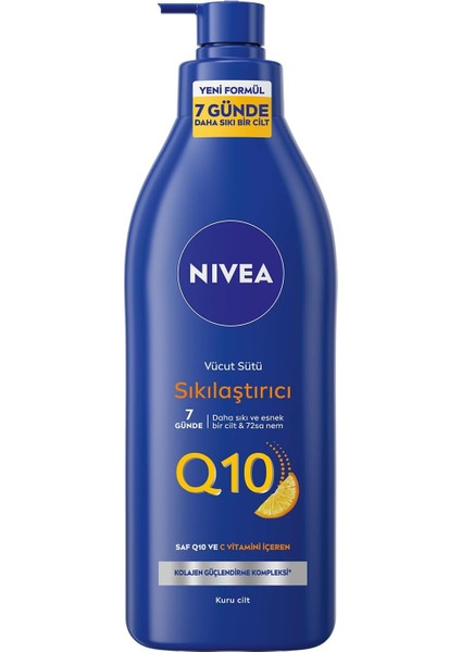 Nıvea Sıkılaştırıcı Vücut Sütü 400 Ml,7 Günde Sıkılaştırıcı,72 Saat Nemlendirici,c Vitamini,kolajen,kuru Cilt modelleri