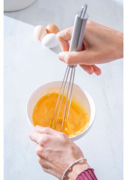 Evero Top Uçlu Çelik Çırpıcı - 25 cm fırsatları