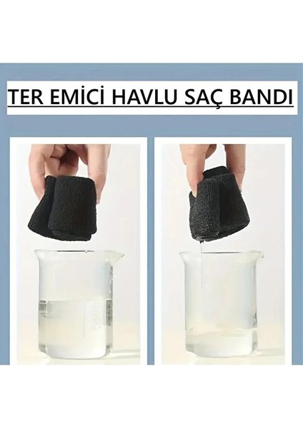 Havlu Saç Bandı Ter Kafa Bandı Headband Tenis - Futbol - Basketbol Saç Bandı Sporcu Kafa Bandı 1 Adet modelleri