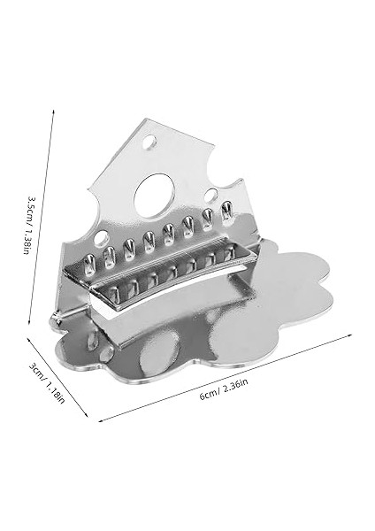 Bulut Şekilli Krom Mandolin Kuyruk Parçası Köprü Vidalı 60X35MM Metal Gitar Ukulele Gitar ve Ukulele Performansları Enstrüman Aksesuarları Için Yedek Parçalar fiyatları
