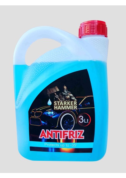 Araç Motor Radyatörü 4 Mevsim -37 C 3 Lt Antifiriz