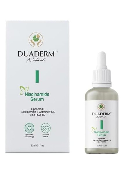 Duaderm Niacinamide ve Zinc Pca Gözenek Sıkılaştırıcı Serum, 30 ml fiyatları