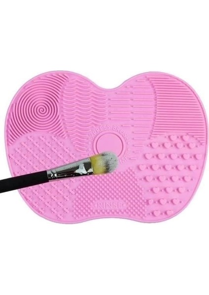 Pratik Kolay Makyaj Fırçası Temizleme Matı Aparatı Aleti fiyatları