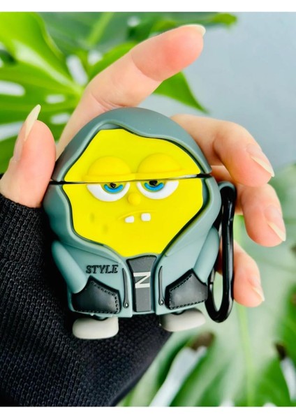 Nesil ve 2. Nesil ile Uyumlu Tasarım Kalın Silikon Kılıf - Kapüşonsünger