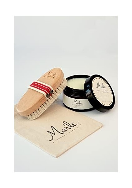 Mar'le Selülit Karşıtı Bakım Kremi 300 ml + Doğal At Kılı Selülit Fırçası fiyatları