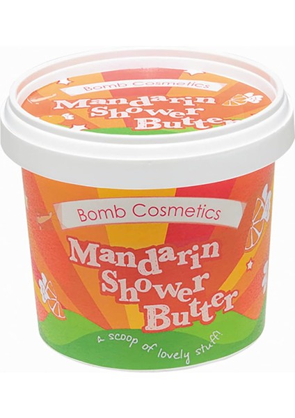 Bomb Cosmetics Mandarine & Orange Temizleyici Duş Kremi (320 G)