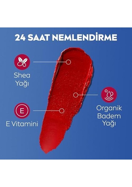 Nivea SPF30 Nemlendirici Dudak Bakım Kremi 4.8gr, Mercan, Rose, Kırmızı Renkli, Dudak Yanak, Allık Etkisi fiyatları