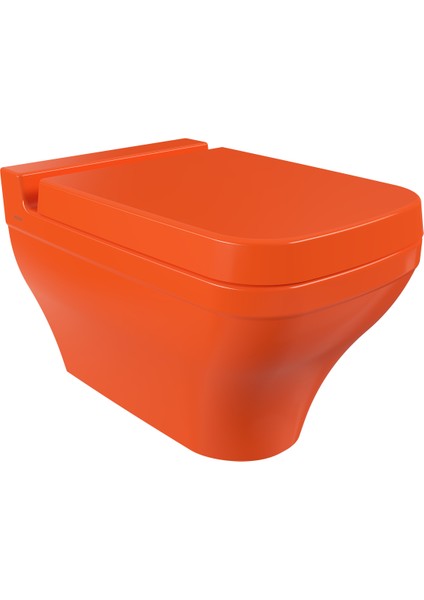 Bocchi Scala Asma Klozet Parlak Turuncu Kapak Dahil 1080-012-0128