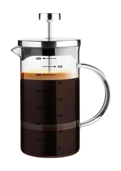 Cam 700 ml French Press, Demlik, Ölçü Kabı, modelleri