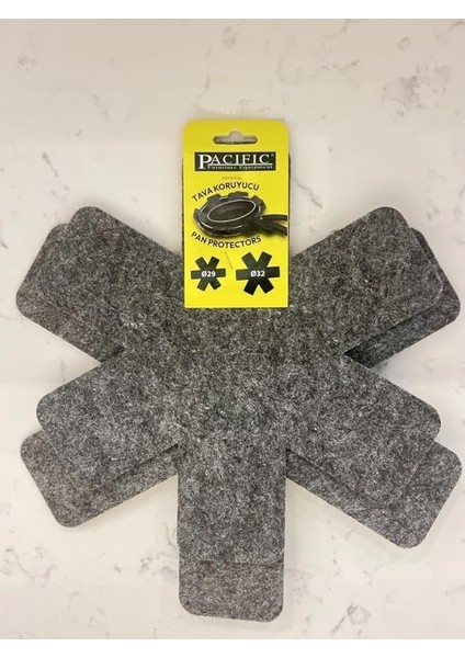 Hırdavat Tencere Tava Koruyucu Keçe 3mm - 2'li