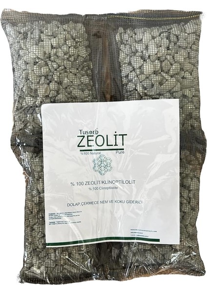 Zeolit Koku ve Nem Alıcı Taşlar 4 Lü Paket (4 * 100GR)