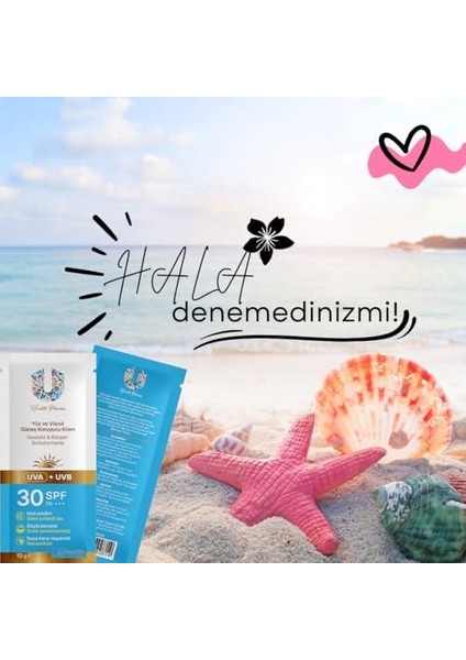 U Health Güneş Kremi 30 Spf 5 Adet 10 gr fiyatları