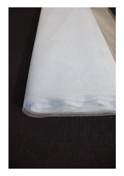 Beyaz Kristal Tül Bohça Çeyiz Tepsi Valiz Süsleme Tülü Boy 5 mt En 3 mt EXIZNM271 fırsatları