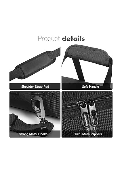 Anker Solıx C1000 Taşınabilir Güç Istasyonu ile Uyumlu Taşıma Çantası, C1000 Güneş Enerjisi Jeneratörü Aksesuarları Için Seyahat Saklama Kılıfı Koruyucu Kapak indirimleri