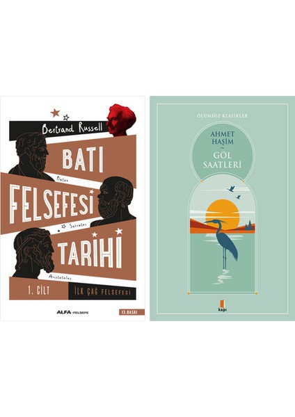Batı Felsefesi Tarihi 1. Cilt + Göl Saatleri