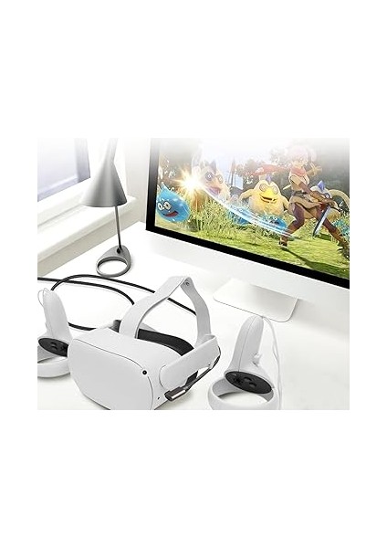 Quest ile Uyumlu Link Kablosu 6mt, 5gbps USB Hızlı Veri Aktarımı, Hızlı Şarj Usb-C, Quest 2 Uyumlu (Type C To Type C) fiyatları