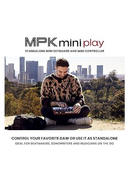Professional Mpk Mini Play Mk3 - Mıdı Klavye Controller Dahili Hoparlör ve Dinamik 25 Tuş Yatağı, Mpc Pedleri ve Yazılım Paketi Dahil fiyatları