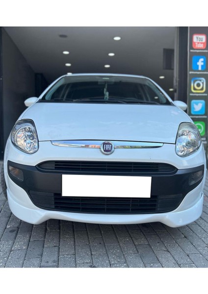 Fiat Punto Uyumlu Evo Steinmetz Ön Ek 2010-2018 (Plastik) Boyasız