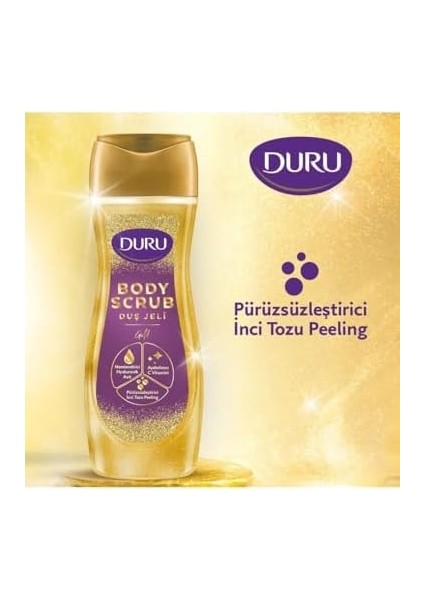 Duru Body Scrub Duş Jeli, Gold, 450 Mililitre fiyatları