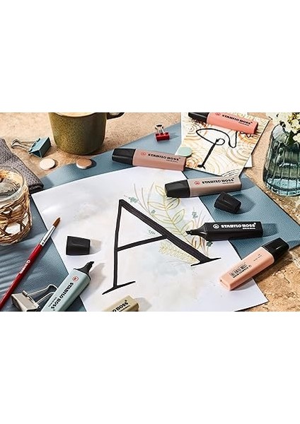 Boss Orıgınal Naturecolors - Fosforlu Kalem - 6'lı Paket - Çeşitli Renkler indirimleri