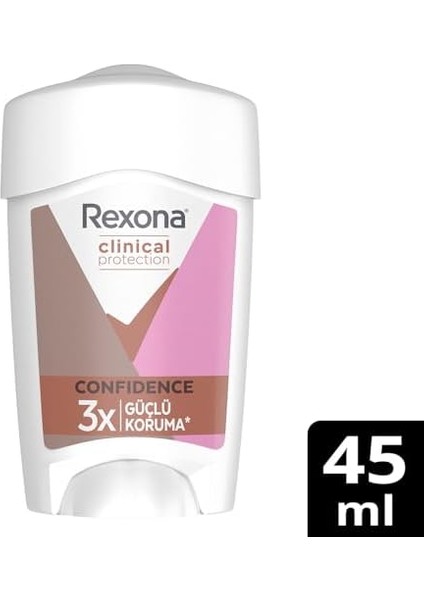 Rexona Clinical Protection Kadın Stick Deodorant Confidence 45 ml fiyatları