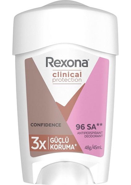 Rexona Clinical Protection Kadın Stick Deodorant Confidence 45 ml modelleri