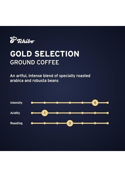 Tchibo Gold Selection Öğütülmüş Filtre Kahve 250 Gram Vakumlu Paket