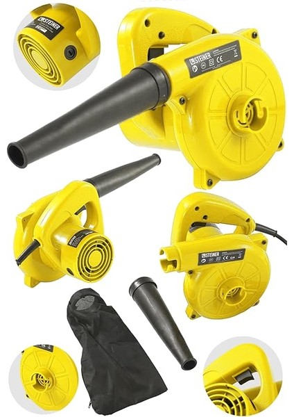 Alman Pro 3000 W Hava Kompresörü Elektrikli Devir Ayarlı Hava Körüğü Üfleme Makinası Emme Özellikli - ST0518R215400328 fiyatları