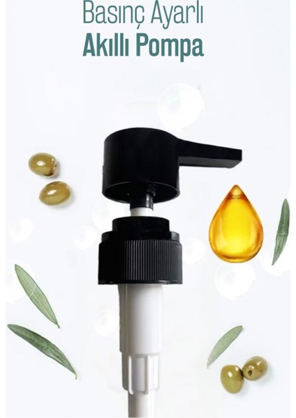 %100 Doğal Zeytinyağlı Bergamot Kokulu Sıvı El Sabun Yoğun Nemlendirici Arındırıcı Bitkisel 3X500 Mlml indirimleri