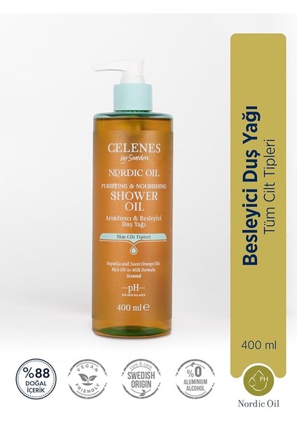 Celenes Nordic Oil Duş Yağı Tüm Cilt Tipleri fiyatları