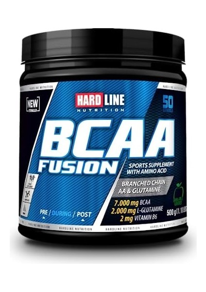 Hard Line Nutrition Hardline Nutrition Bcaa Fusıon Yeşil Elma 525 Gr, 1 Paket fiyatları