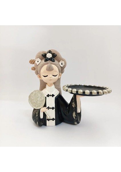 Asyalı Kız Sunumluk Obje