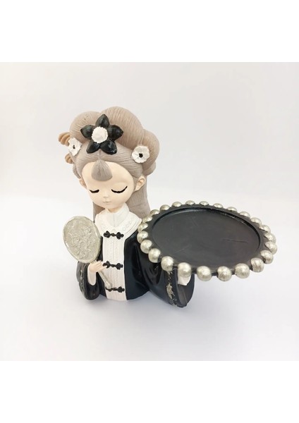 Asyalı Kız Sunumluk Obje modelleri