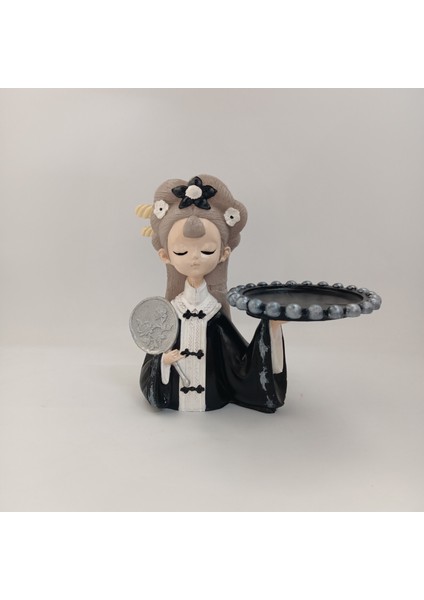 Asyalı Kız Sunumluk Obje