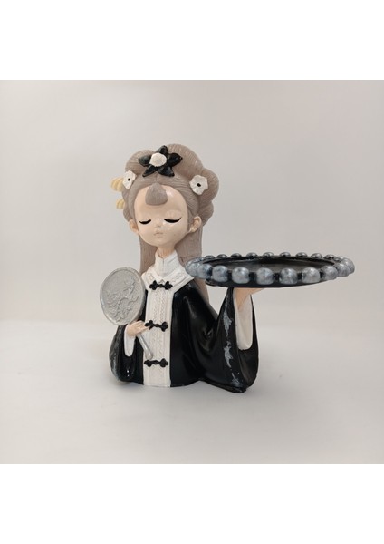 Asyalı Kız Sunumluk Obje