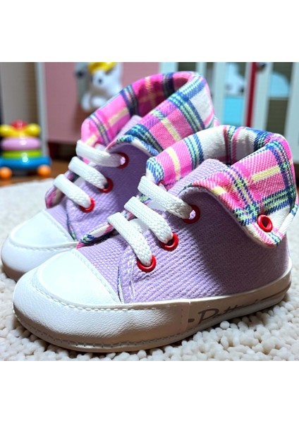 Ekoseli Spor Patik - BPT5150-LILA-18 Lila fiyatları