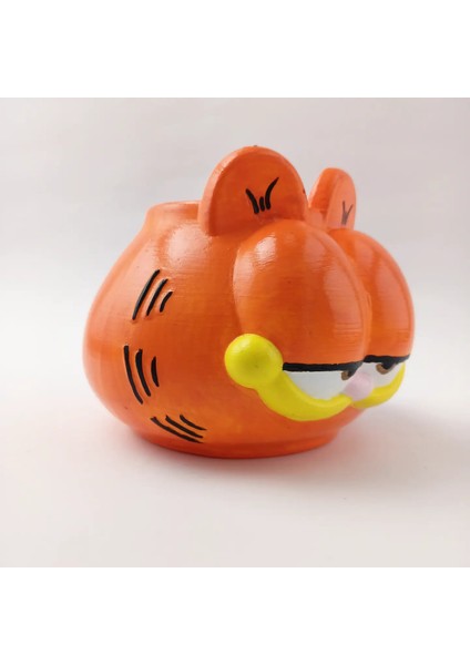 Rüzgarlı Atolye Garfield Kalemlik&saksı modelleri