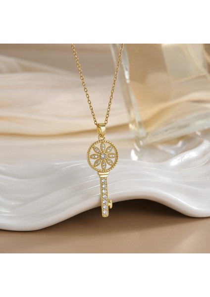 Yeni Kıdemli Işık Duygusu Lüks Titanyum Çelik Kolye Kadın Niş Tasarım Baharatlı Kız Inci Köprücük Kemiği Zinciri Moda Yüz Aksesuarları ile (Yurt Dışından)