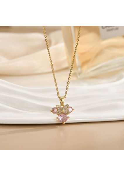 Yeni Avrupa ve Amerika Birleşik Devletleri Noel Serisi Kolye Kadın Basit Yeni Iş Tatil Elemanları Mikro-Kabuklu Yağ Damlası Kolye (Yurt Dışından)