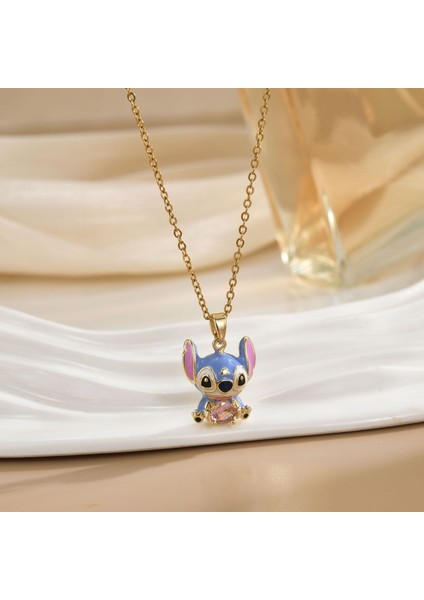 Yeni Titanyum Çelik Premium Niş Tasarım Kolye Duygusu Gelgit Modası Basit Mizaç Rengini Kaybetmez Köprücük Kemiği Zinciri (Yurt Dışından)