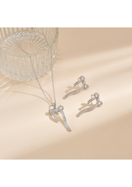 Yeni Titanyum Çelik Premium Niş Tasarım Kolye Duygusu Gelgit Modası Basit Mizaç Rengini Kaybetmez Köprücük Kemiği Zinciri (Yurt Dışından)