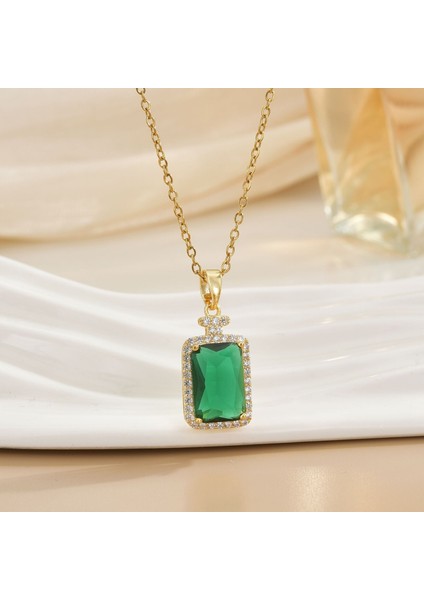 Yeni Kıdemli Işık Duygusu Lüks Titanyum Çelik Kolye Kadın Niş Tasarım Baharatlı Kız Inci Köprücük Kemiği Zinciri Moda Yüz Aksesuarları ile (Yurt Dışından)